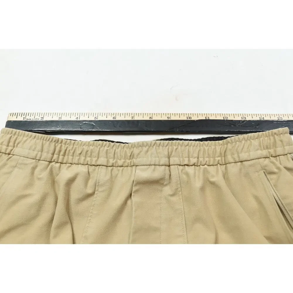 Lululemon Utilitech Joggers Mens Medium Beige Khaki Pull-On Drawstring Slim Fit
